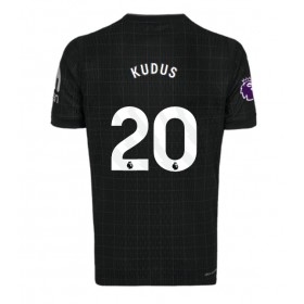 Tottenham Hotspur Mohammed Kudus #20 Borta Kläder 2025-26 Kortärmad
